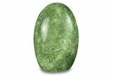 Free-Standing, Polished Green Chrysoprase - Madagascar #293410-1